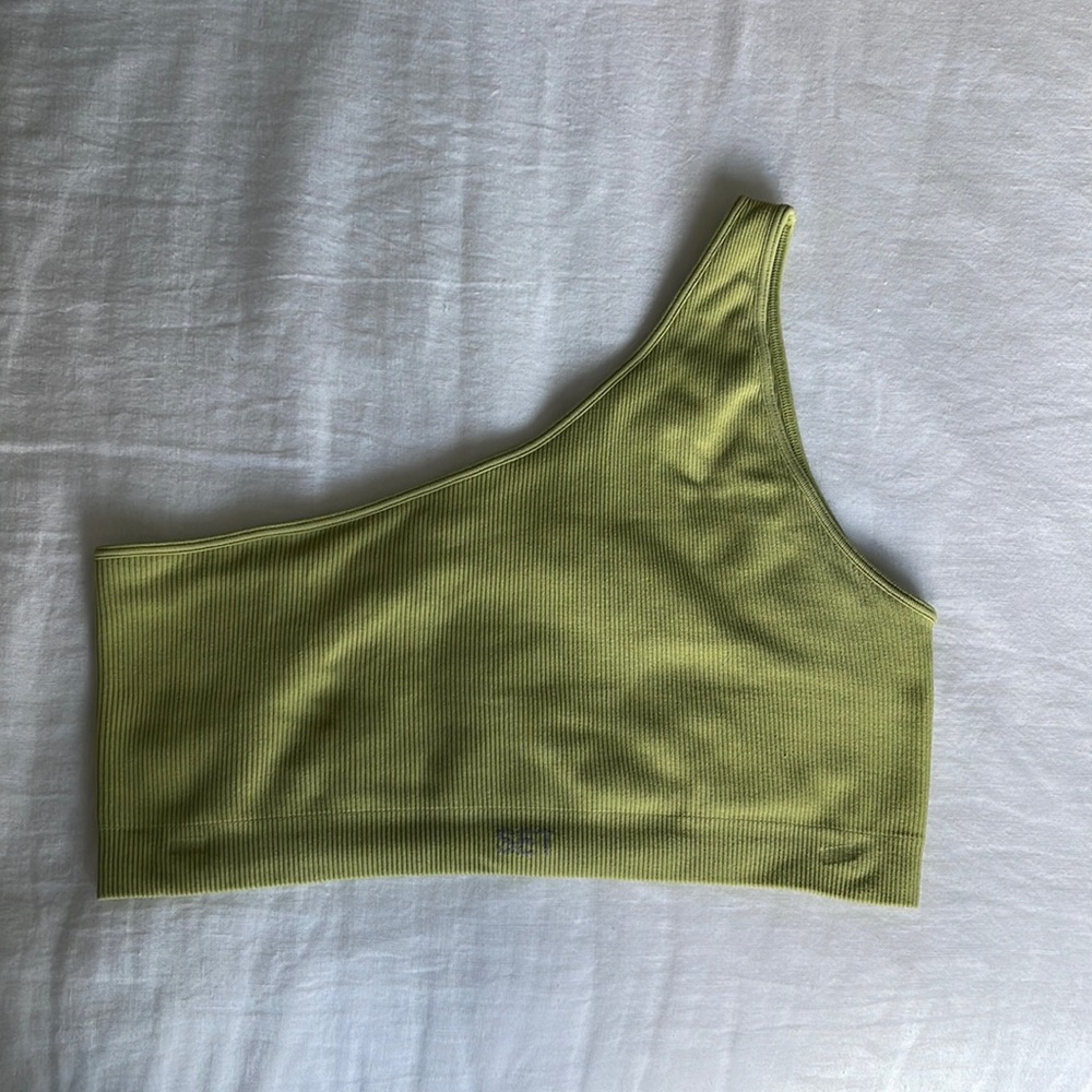 Women’s Set Active One Shoulder Sports Bra